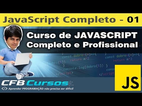 Logo do curso "Javascript Completo e Profissional"