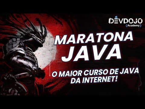 Logo do curso "Maratona Java Virado no Jiraya"